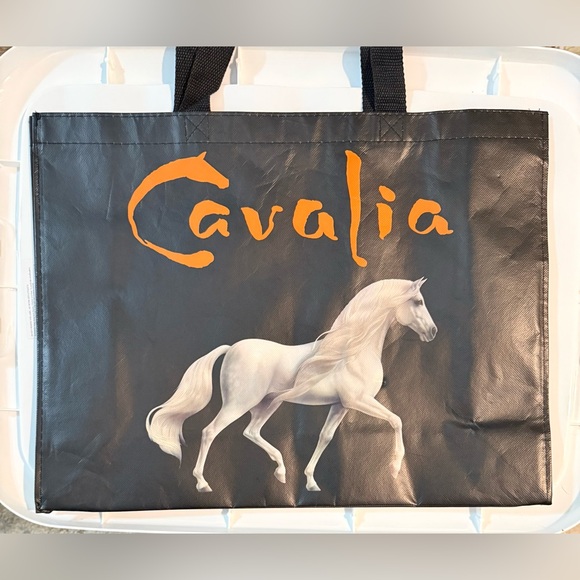 Cavalia Reusable Shopping Tote Bags, Set of 2 - Picture 3 of 3